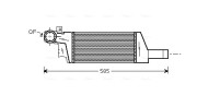 OLA4404 AVA QUALITY COOLING nezařazený díl OLA4404 AVA QUALITY COOLING