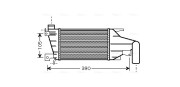 OLA4417 Chladič turba AVA QUALITY COOLING