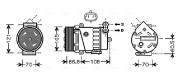 OLAK389 Kompresor, klimatizace AVA QUALITY COOLING