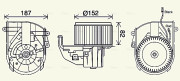 PE8414 vnitřní ventilátor AVA QUALITY COOLING