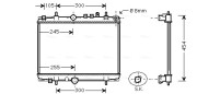 PEA2208 AVA QUALITY COOLING chladič motora PEA2208 AVA QUALITY COOLING