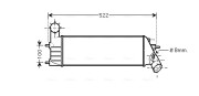 PEA4261 Chladič turba AVA QUALITY COOLING