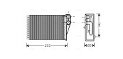 PEA6292 Výměník tepla, vnitřní vytápění AVA QUALITY COOLING