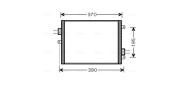 PRA5052 Kondenzátor, klimatizace AVA QUALITY COOLING