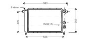 RT2065 AVA QUALITY COOLING nezařazený díl RT2065 AVA QUALITY COOLING