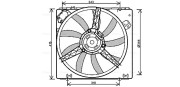 RT7540 AVA QUALITY COOLING nezařazený díl RT7540 AVA QUALITY COOLING