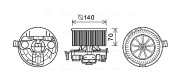 RT8570 AVA QUALITY COOLING elektromotor vnútorného ventilátora RT8570 AVA QUALITY COOLING