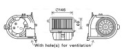 RT8589 AVA QUALITY COOLING elektromotor vnútorného ventilátora RT8589 AVA QUALITY COOLING