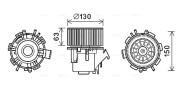 RT8599 Elektromotor, vnitřní ventilátor AVA QUALITY COOLING
