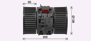 RT8654 AVA QUALITY COOLING nezařazený díl RT8654 AVA QUALITY COOLING