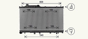 SU2116 AVA QUALITY COOLING nezařazený díl SU2116 AVA QUALITY COOLING