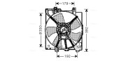 SU7509 Větrák, chlazení motoru AVA QUALITY COOLING