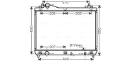 SZ2100 AVA QUALITY COOLING chladič motora SZ2100 AVA QUALITY COOLING