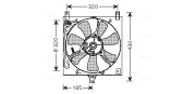 SZ7504 AVA QUALITY COOLING nezařazený díl SZ7504 AVA QUALITY COOLING