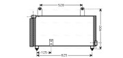 SZA5081D Kondenzátor, klimatizace AVA QUALITY COOLING