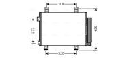 SZA5117D Kondenzátor, klimatizace AVA QUALITY COOLING