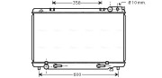 TO2185 AVA QUALITY COOLING chladič motora TO2185 AVA QUALITY COOLING