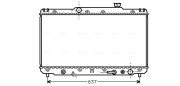 TO2186 AVA QUALITY COOLING chladič motora TO2186 AVA QUALITY COOLING