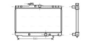 TO2273 AVA QUALITY COOLING chladič motora TO2273 AVA QUALITY COOLING