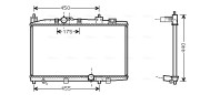 TO2318 AVA QUALITY COOLING chladič motora TO2318 AVA QUALITY COOLING