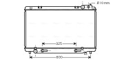 TO2338 AVA QUALITY COOLING chladič motora TO2338 AVA QUALITY COOLING