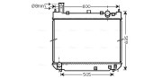 TO2488 AVA QUALITY COOLING chladič motora TO2488 AVA QUALITY COOLING