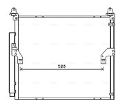 TO5652D Kondenzátor, klimatizace AVA QUALITY COOLING