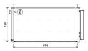 TO5718D Kondenzátor, klimatizace AVA QUALITY COOLING