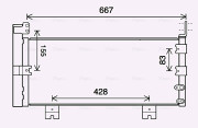 TO5728D Kondenzátor, klimatizace AVA QUALITY COOLING