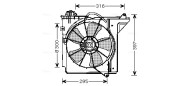 TO7538 AVA QUALITY COOLING nezařazený díl TO7538 AVA QUALITY COOLING