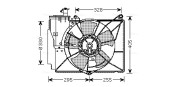 TO7539 AVA QUALITY COOLING nezařazený díl TO7539 AVA QUALITY COOLING