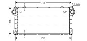 TOA4476 Chladič turba AVA QUALITY COOLING