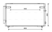 TOA5621D Kondenzátor, klimatizace AVA QUALITY COOLING