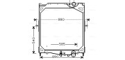 VL2041 AVA QUALITY COOLING nezařazený díl VL2041 AVA QUALITY COOLING