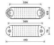 VL3076 Olejový chladič, motorový olej AVA QUALITY COOLING