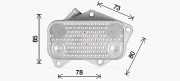 VN3429 Olejový chladič, motorový olej AVA QUALITY COOLING