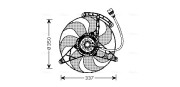 VN7516 Větrák, chlazení motoru AVA QUALITY COOLING