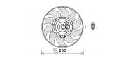 VN7530 Větrák, chlazení motoru AVA QUALITY COOLING