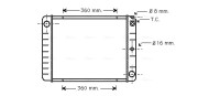 VO2027 AVA QUALITY COOLING chladič motora VO2027 AVA QUALITY COOLING