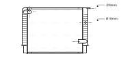 VO2033 AVA QUALITY COOLING chladič motora VO2033 AVA QUALITY COOLING