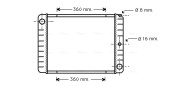 VO2038 AVA QUALITY COOLING chladič motora VO2038 AVA QUALITY COOLING