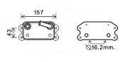 VO3168 AVA QUALITY COOLING nezařazený díl VO3168 AVA QUALITY COOLING