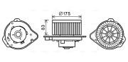 VO8175 AVA QUALITY COOLING elektromotor vnútorného ventilátora VO8175 AVA QUALITY COOLING