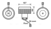 VO8176 Elektromotor, vnitřní ventilátor AVA QUALITY COOLING