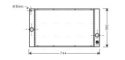 VOA2141 AVA QUALITY COOLING nezařazený díl VOA2141 AVA QUALITY COOLING