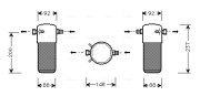 VOD100 Susarna, klimatizace AVA QUALITY COOLING