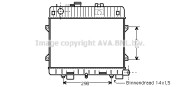 BW2071 AVA QUALITY COOLING nezařazený díl BW2071 AVA QUALITY COOLING