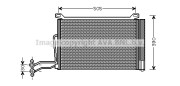 BW5264 AVA QUALITY COOLING nezařazený díl BW5264 AVA QUALITY COOLING