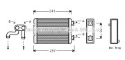 BW6257 AVA QUALITY COOLING nezařazený díl BW6257 AVA QUALITY COOLING