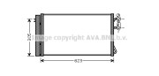 BWA5296 AVA QUALITY COOLING nezařazený díl BWA5296 AVA QUALITY COOLING